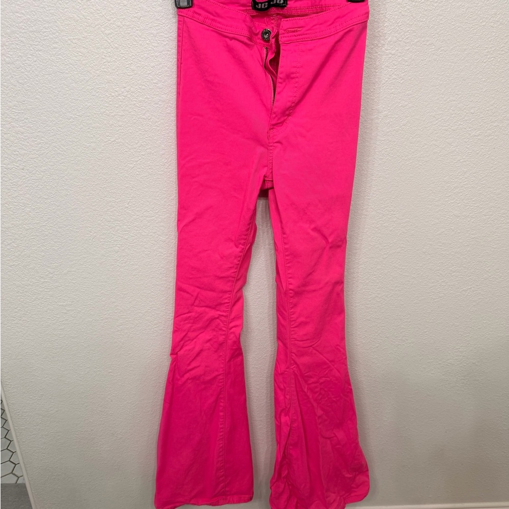 Women’s Small Hot Pink Flared Pants